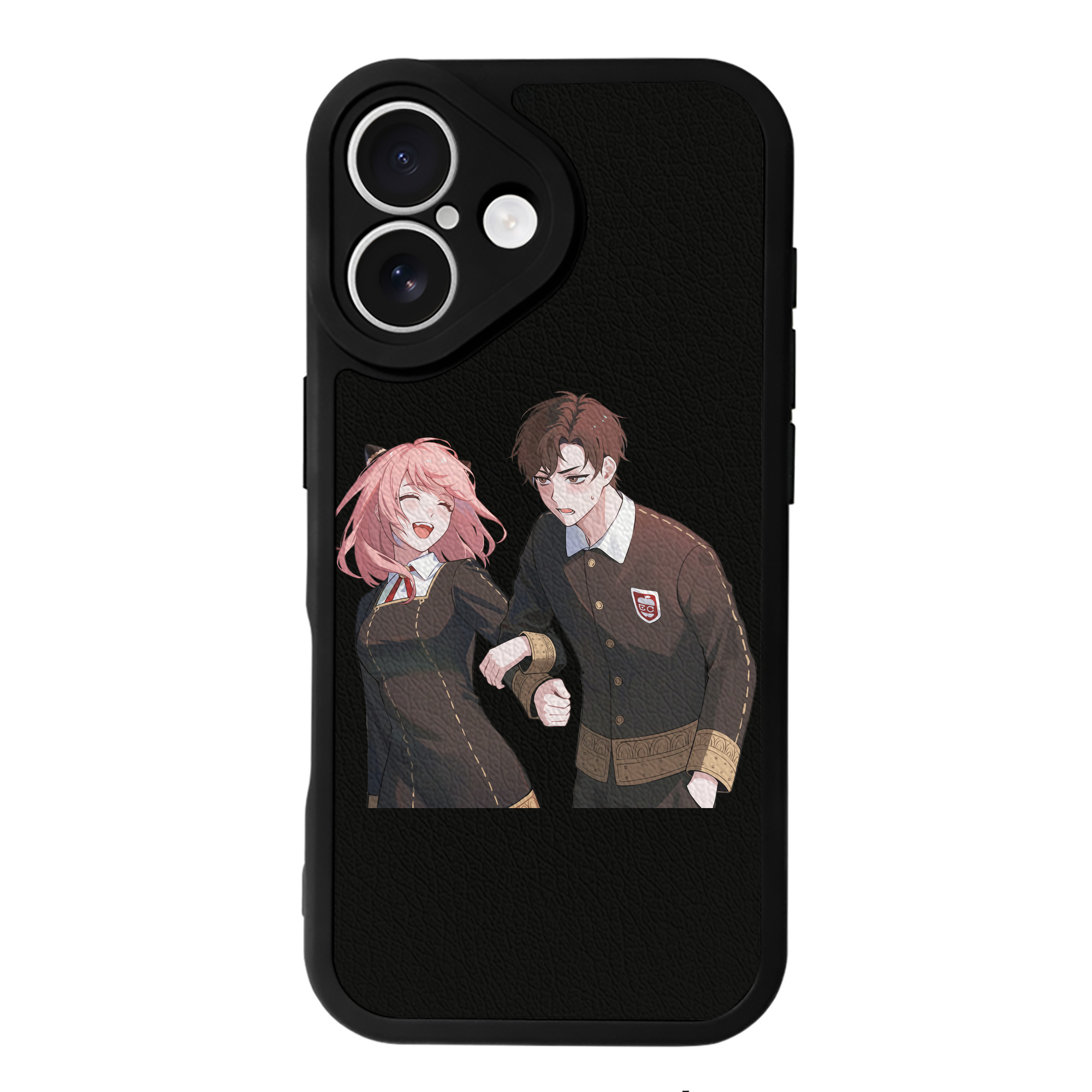 （画像用） SPY×FAMILY间谍家家酒 【iPhone 16シリーズ対応】シリコンスマホケース（レザー調） 材質：シリコン